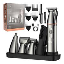 Máquina de cortar cabelo LCD, barbeador elétrico, depilador nasal, depilador