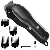 Maquina de Cortar Cabelo LCD Display 4 Pentes Profissional Maquina de Cortar Cabelo LCD Display 4 Pentes Profissional