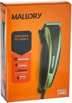 Maquina de cortar cabelo mallory 10w c/ 4 pentes de corte Maquina de cortar cabelo mallory 10w c/ 4 pentes de corte