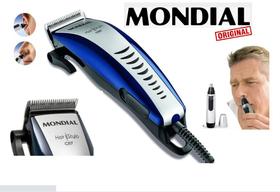 Maquina de cortar cabelo Mondial + Aparador pelos 220v