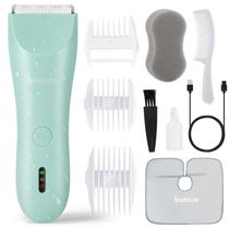 Máquina de Cortar Cabelo para Bebês Baistom - Silenciosa, à Prova d'Água e Recarregável