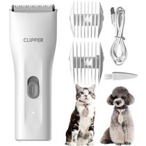 Máquina de cortar cabelo para cães Grimgrow sem fio e recarregável de baixo ruído Máquina de cortar cabelo para cães Grimgrow sem fio e recarregável de baixo ruído