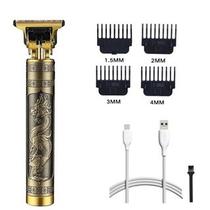 Máquina De Cortar Cabelo Profissional Dragon Degradê Km700h