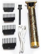 Máquina De Cortar Cabelo Profissional Dragon Degradê T9 - Trimmer