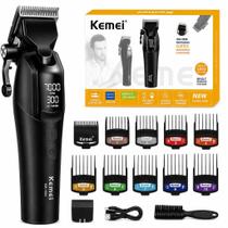 Máquina De Cortar Cabelo Profissional Kemei KM-1858 Original 9.000 RPM - Bivolt Máquina De Cortar Cabelo Profissional Kemei KM-1858 Original 9.000 RPM - Bivolt