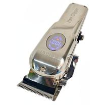 Máquina De Cortar Cabelo Profissional Kemei Km 2002 Cordless