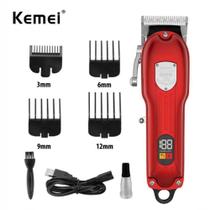 Maquina de Cortar Cabelo Profissional Kemei KM 802 Maquina de Cortar Cabelo Profissional Kemei KM 802