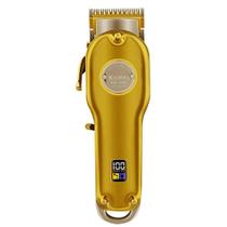 Máquina de Cortar Cabelo Profissional Sem fio Com Display kemei KM1986 Máquina de Cortar Cabelo Profissional Sem fio Com Display kemei KM1986