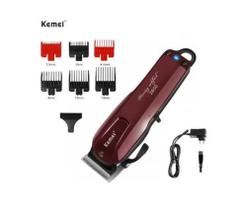 Maquina De Cortar Cabelo Profissional Sem Fio - Kemei Km 2600 Maquina De Cortar Cabelo Profissional Sem Fio - Kemei Km 2600