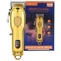Máquina de Cortar Cabelo Profissional sem fio Recarregável Original Inova