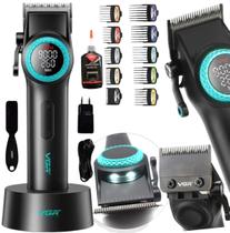 Máquina De Cortar Cabelo Profissional VGR V-001 9.000 RPM 21 Velocidades Com 4 Horas De Bateria Máquina De Cortar Cabelo Profissional VGR V-001 9.000 RPM 21 Velocidades Com 4 Horas De Bateria