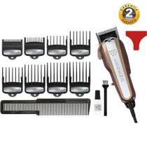 Máquina de Cortar Cabelo Profissional Wahl Legend 127V Com Fio Motor V9000 8 Pentes Premium