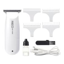 Máquina de cortar cabelo Red by Kiss Mini aparador sem fio USB-C White