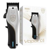 Máquina de Cortar Cabelo Sem Fio Wahl Vapor CE Championship Edition Cordless Lâmina F32 Fadeout Bivolt