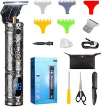 Máquina de cortar cabelo Suttik Knight para homens T-Blade sem fio Máquina de cortar cabelo Suttik Knight para homens T-Blade sem fio