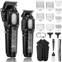 Máquina de cortar cabelo VGR 600 e 900 sem fio com 10 pentes de guia para homens Máquina de cortar cabelo VGR 600 e 900 sem fio com 10 pentes de guia para homens