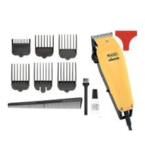 Máquina de Cortar Cabelo Wahl Classic Profissional com 6 Pentes de Corte