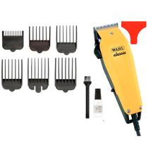 Máquina de Cortar Cabelo Wahl Classic Series Profissional com 6 Pentes de Corte 127V Máquina de Cortar Cabelo Wahl Classic Series Profissional com 6 Pentes de Corte 127V