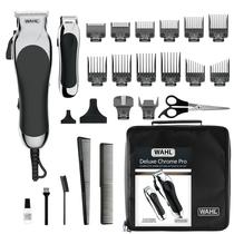 Máquina de cortar cabelo Wahl Deluxe Corded Chrome Pro 79524-5201M