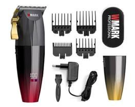 Máquina de Cortar Cabelo Wmark NG-222 Vermelha Máquina de Cortar Cabelo Wmark NG-222 Vermelha