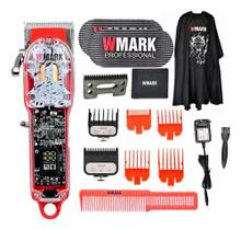 Maquina De Cortar Cabelo Wmark Ng 409 COMPLETA COM ACESSÓRIOS