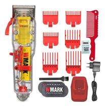 Maquina De Cortar Cabelo Wmark Ng108 Pro Profissional