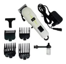 Maquina De Cortar Cabelos Barba Pelo Profissional Inova 806