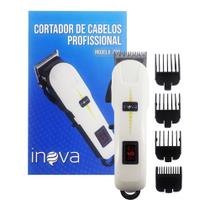 Maquina De Cortar Cabelos Barba Pelo Profissional Inova 806