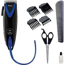 Maquina de Cortar Cabelos Philco 10w Azul preto 127V Maquina de Cortar Cabelos Philco 10w Azul preto 127V