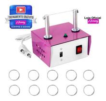 Máquina De Cortar Fita Fuxico Refil Brinde10 Refil Extra A08