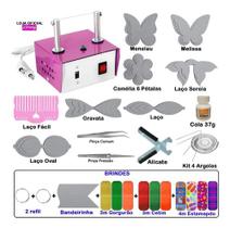 Máquina De Cortar Fita Moldes Laço Flores Cola Fitas - K33