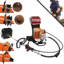 Máquina de Cortar Grama Á Gasolina Costal Vulcan VRC430 43cc 1,7hp Alta Performance - Roçadeira Multifuncional 4 em 1 C/ Faca 2 Pontas, Cabeçote Nylon + Enxadas Máquina de Cortar Grama Á Gasolina Costal Vulcan VRC430 43cc 1,7hp Alta Performance - Roçadeira Multifuncional 4 em 1 C/ Faca 2 Pontas, Cabeçote Nylon + Enxadas