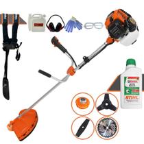 Máquina de Cortar Grama Lateral À Gasolina Terra GR520XP 52cc 2,5HP Roçadeira Com 4 Opções de Cortes, Carretel Nylon + 3 Lâminas Extras, Ideal Para Todos os Tipos de Trabalho + ÓLEO STIHL 2T + EPI Máquina de Cortar Grama Lateral À Gasolina Terra GR520XP 52cc 2,5HP Roçadeira Com 4 Opções de Cortes, Carretel Nylon + 3 Lâminas Extras, Ideal Para Todos os Tipos de Trabalho + ÓLEO STIHL 2T + EPI