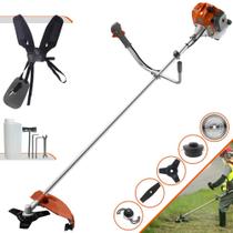 Máquina de Cortar Grama Profissional À Gasolina Tekna RL430ACNTK 2 Tempos 43cc 1,7HP 9.000rpm Roçadeira Completa Multifunções Com 5 Opções de Cortes Máquina de Cortar Grama Profissional À Gasolina Tekna RL430ACNTK 2 Tempos 43cc 1,7HP 9.000rpm Roçadeira Completa Multifunções Com 5 Opções de Cortes