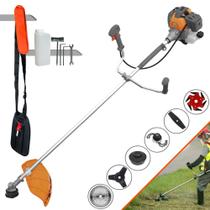 Máquina de Cortar Grama Profissional À Gasolina Tekna RL430P 2 Tempos 43cc 1,7HP 10.000rpm Roçadeira Completa Multifunções Com 6 Opções de Cortes Máquina de Cortar Grama Profissional À Gasolina Tekna RL430P 2 Tempos 43cc 1,7HP 10.000rpm Roçadeira Completa Multifunções Com 6 Opções de Cortes