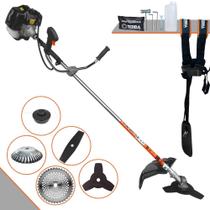 Máquina de Cortar Grama Terra GRH430 À Gasolina 43cc 1,7HP 6.500rpm Roçadeira Lateral Completa Com Carretel de Nylon + Lâmina 2 Pontas + Lâmina 3 Pontas + Lâmina 40 Dentes + Escova de Aço Circular Máquina de Cortar Grama Terra GRH430 À Gasolina 43cc 1,7HP 6.500rpm Roçadeira Lateral Completa Com Carretel de Nylon + Lâmina 2 Pontas + Lâmina 3 Pontas + Lâmina 40 Dentes + Escova de Aço Circular