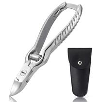 Máquina de cortar unhas BEZOX Heavy Duty em aço inoxidável prateado
