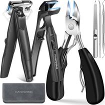 Máquina de cortar unhas HANDWENG para idosos, unhas grossas com bolsa