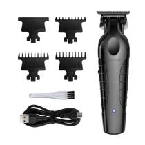 Máquina de Corte Cabelo E Acabamento Kemei Km-2299 Cor Preto 110v/220v
