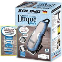 Máquina de Corte Cabelo Soling Duque Fade Cordless c/ 2 laminas