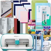Máquina de corte Cricut Joy com kit de cartões, rolo de vinil e tapetes