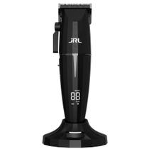 Máquina de Corte de Cabelo JRL Profissional FF 2020C Black Onyx Sem fio Cless Bivolt Clipper Trimmer Máquina de Corte de Cabelo JRL Profissional FF 2020C Black Onyx Sem fio Cless Bivolt Clipper Trimmer
