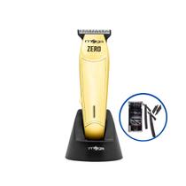 Maquina de corte e acabamento mega zero gold usb + kit navalhetes com lâminas descartáveis