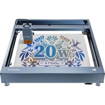 Máquina de Corte e Gravação a Laser xTool D1 Pro 20W - Cinza