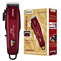 Maquina De Corte Kemei Km-PG2600 Visor LCD Profissional Bordo Maquina De Corte Kemei Km-PG2600 Visor LCD Profissional Bordo