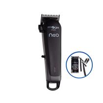 Maquina de corte mega neo cordless bivolt + kit navalhetes com lâminas descartáveis