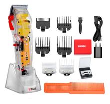 Máquina de Corte Wmark NG108S Transparente Com Base Bivolt Profissional Máquina de Corte Wmark NG108S Transparente Com Base Bivolt Profissional
