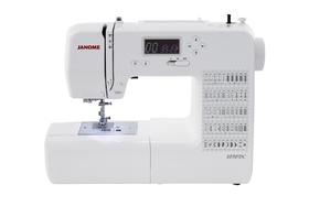 Máquina de Costura 1050DC Janome 50 Pontos Consertos em Geral Voltagem 127 220 Autovolt Fácil de Usar Costura TOP Botão Para Arremate Automático