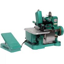 Máquina de Costura 110V Overlock Semi Industrial Verde Importway Chinesinha