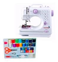 Máquina De Costura 12 Pontos Com Kit Costura